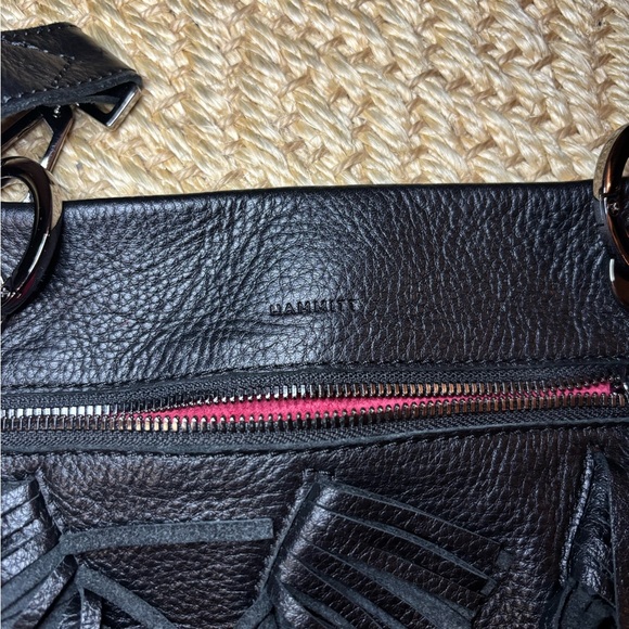 Hammitt Black Leather Crossbody Bag - Picture 4 of 8
